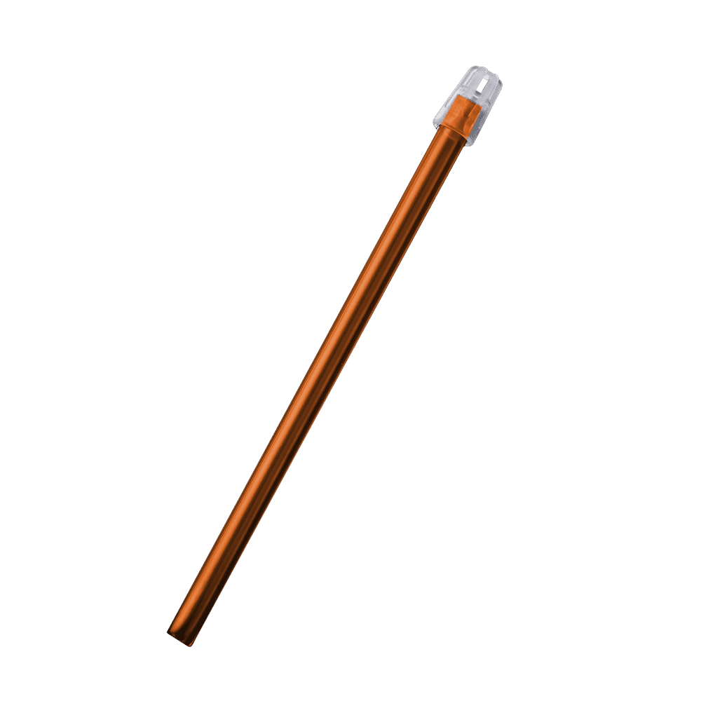 Dental saliva ejector, length 130 mm, colour orange: buy saliva ejector for dental treatments.