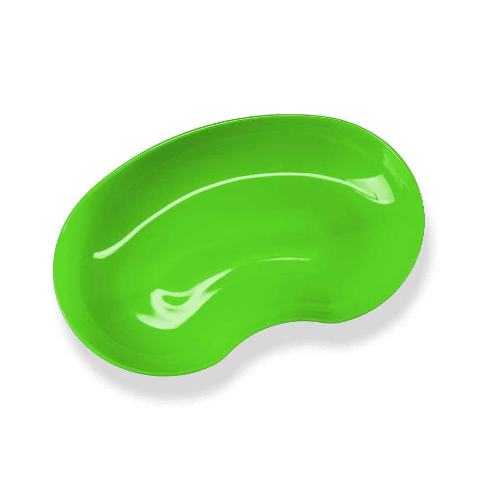 Kunststoff Nierenschale, Farbe lime, hellgrün, 24 cm, 600 ml, Med-Comfort Kunststoff Nierenschale, Farbe lime, hellgrün, 24 cm, 600 ml, Med-Comfort