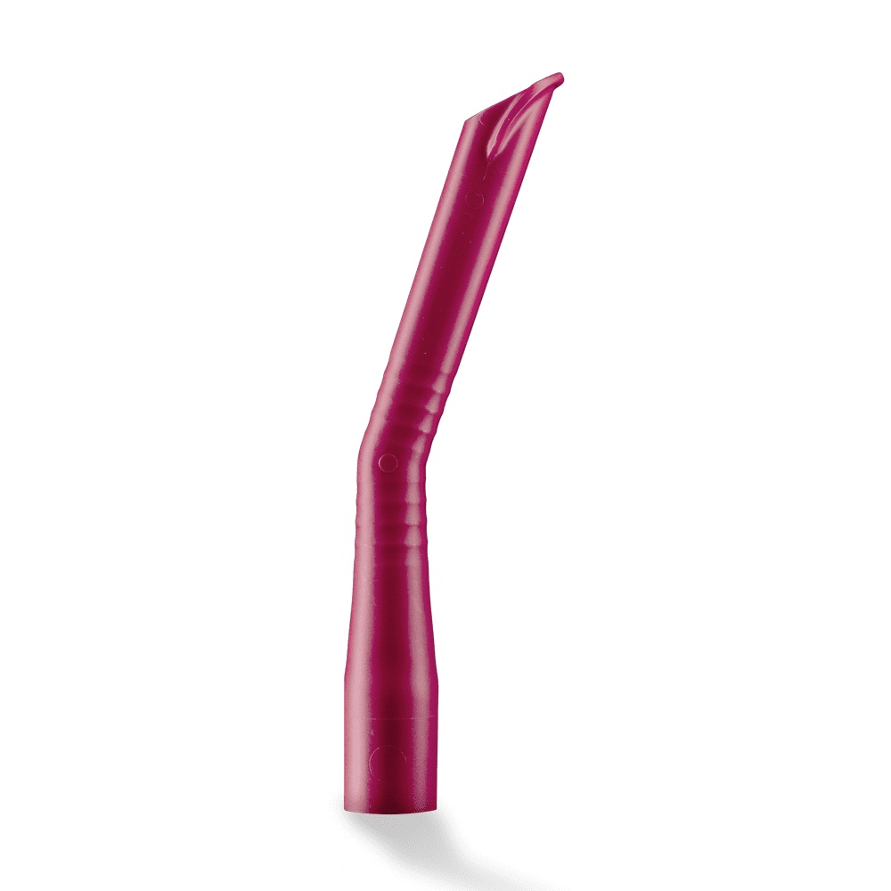 Cánulas de aspiración dental para adultos, talla 124 x 16 mm, color rojo vino, Burdeos, Med-Comfort: comprar cánulas de aspiración para tratamientos dentales.