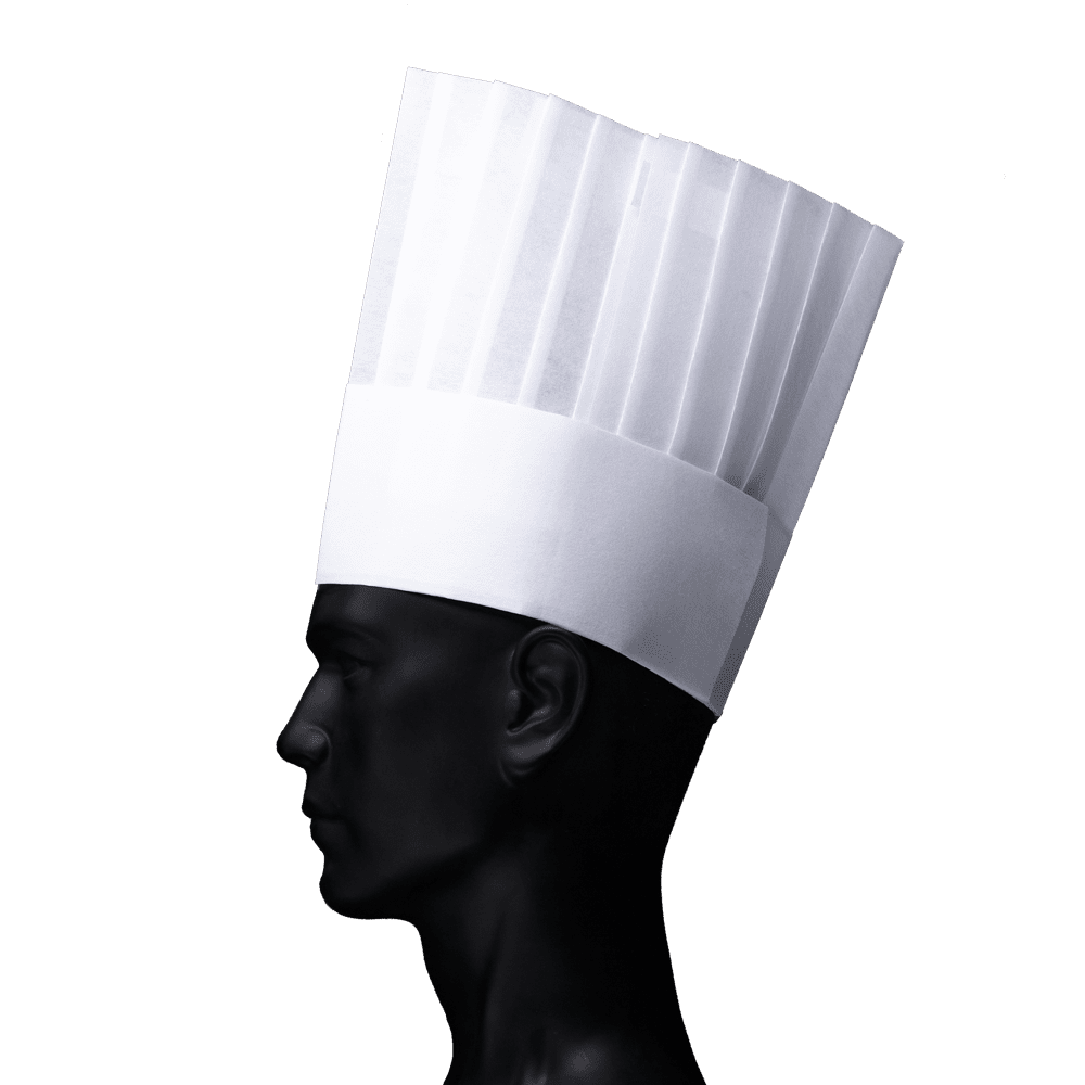 Gorro de cocinero desechable PROFI, papel