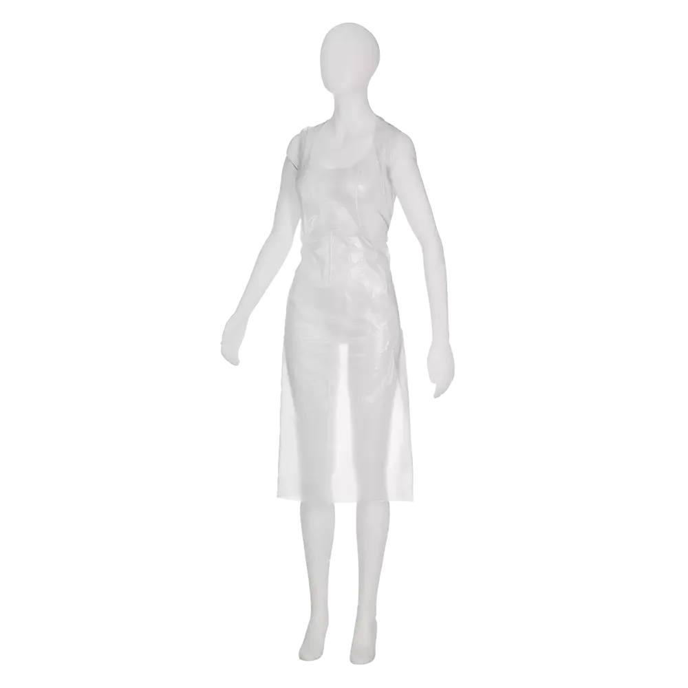 Delantales desechables ligeros, blanco, 75 x 170 cm