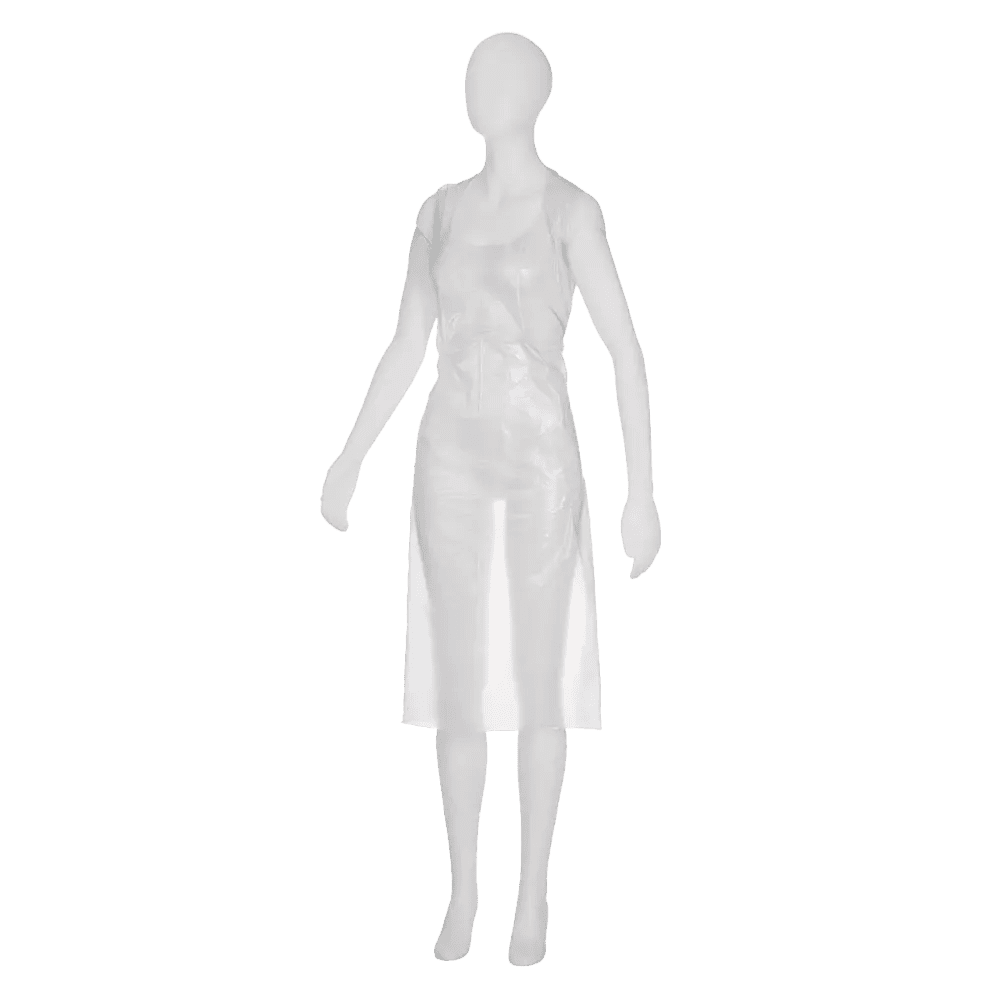 Delantales desechables ligeros, blanco, 75 x 170 cm Delantales desechables ligeros, blanco, 75 x 170 cm