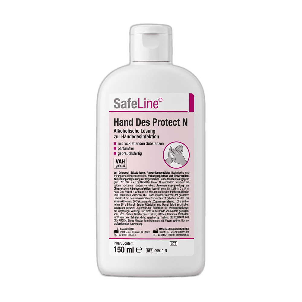 Händedesinfektion, 150 ml, Safeline Hand Des Protect N