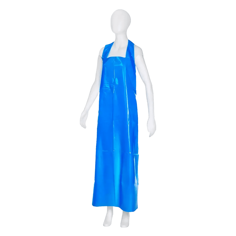Einwegschürzen, blau , 100 x 150 cm, Polyethylen, Med-Comfort