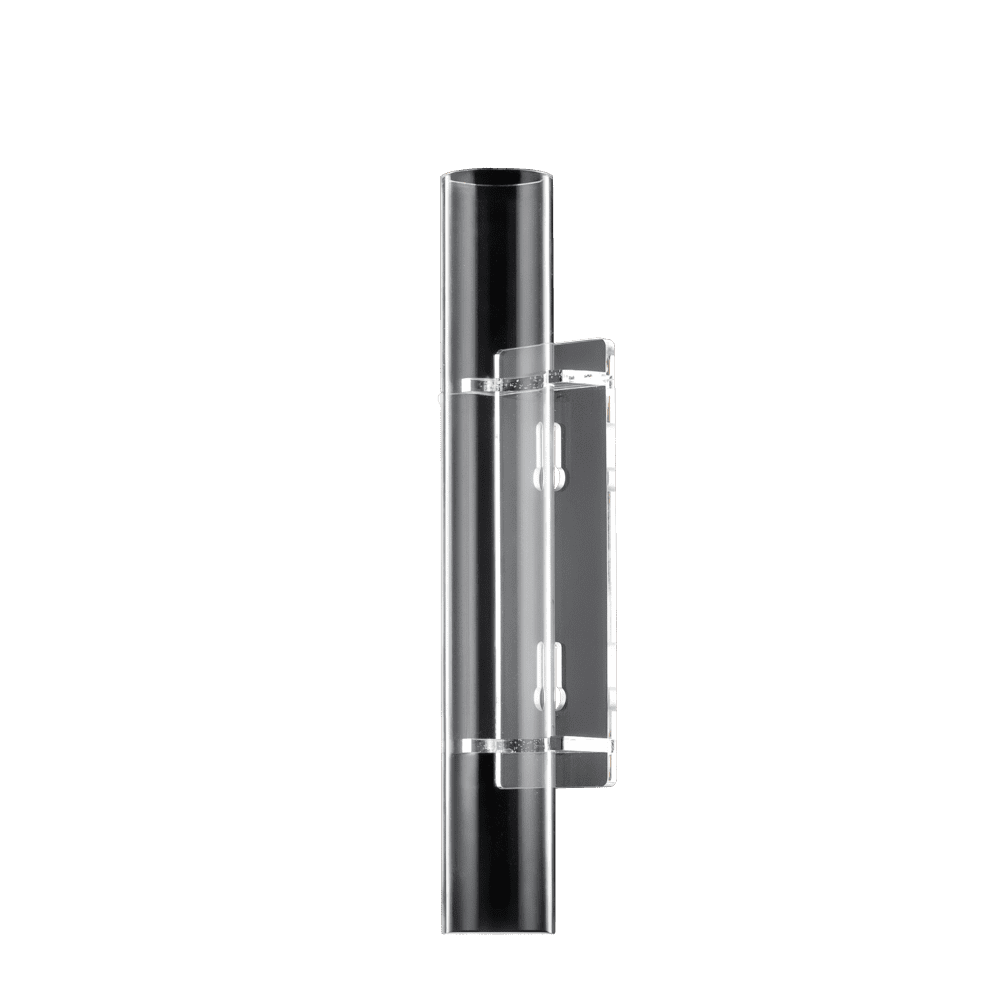 Spender für 80 Medizinbecher, transparent, milchig, 340 x 50 mm Spender für 80 Medizinbecher, transparent, milchig, 340 x 50 mm