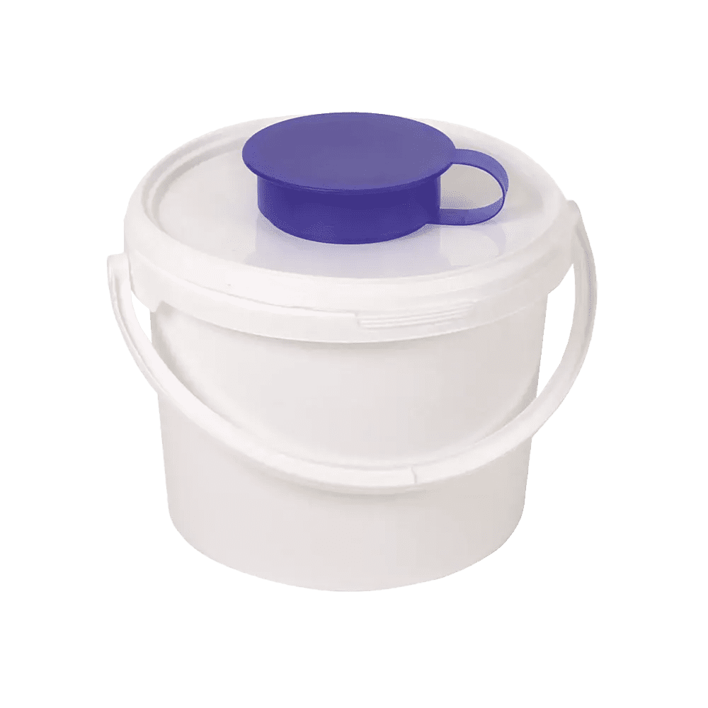 Lid for dispenser bucket 3,4 l, white, blue: buy lid for dispenser bucket as ward supplies.