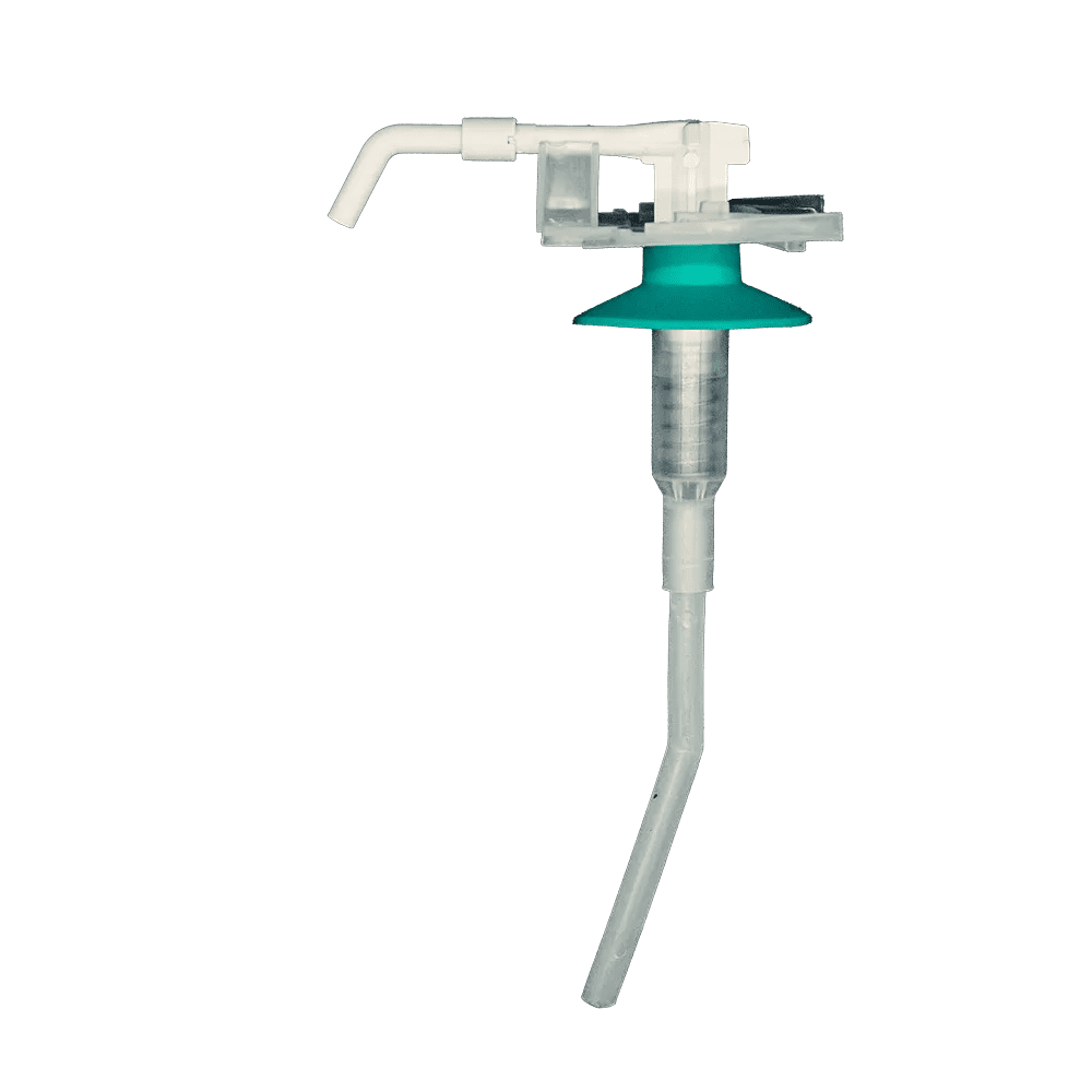 Bomba para dispensador de pared para jabones líquidos y desinfectantes de 500 ml