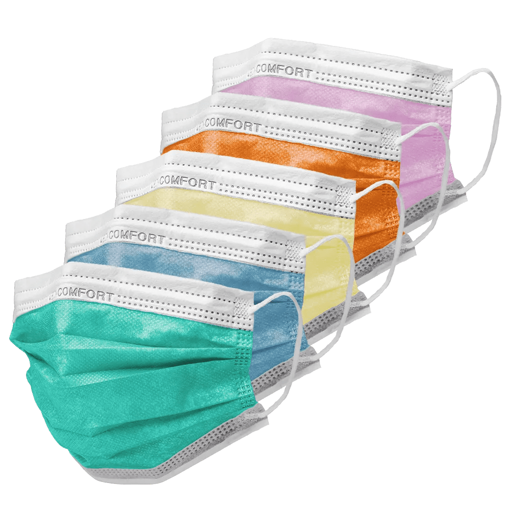 Mascarilla quirúrgica, multicolor, tipo IIR, Med-Comfort: comprar protección bucal y nasal como mascarilla médica.