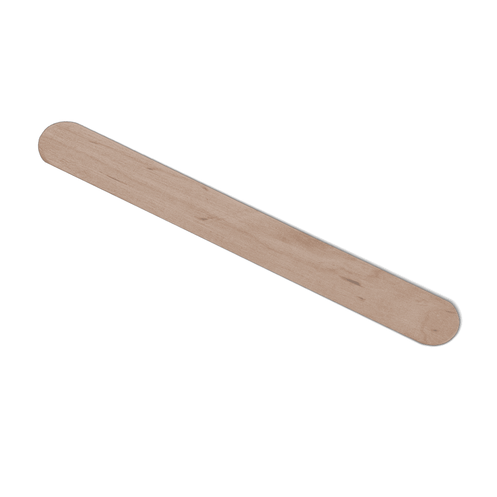 Disposable wooden mouth spatula, colour natural, 150 x 17 x 1,6 mm, Med-Comfort: buy disposable mouth spatula made of natural birch wood with rounded edges as ward and patient supplies.