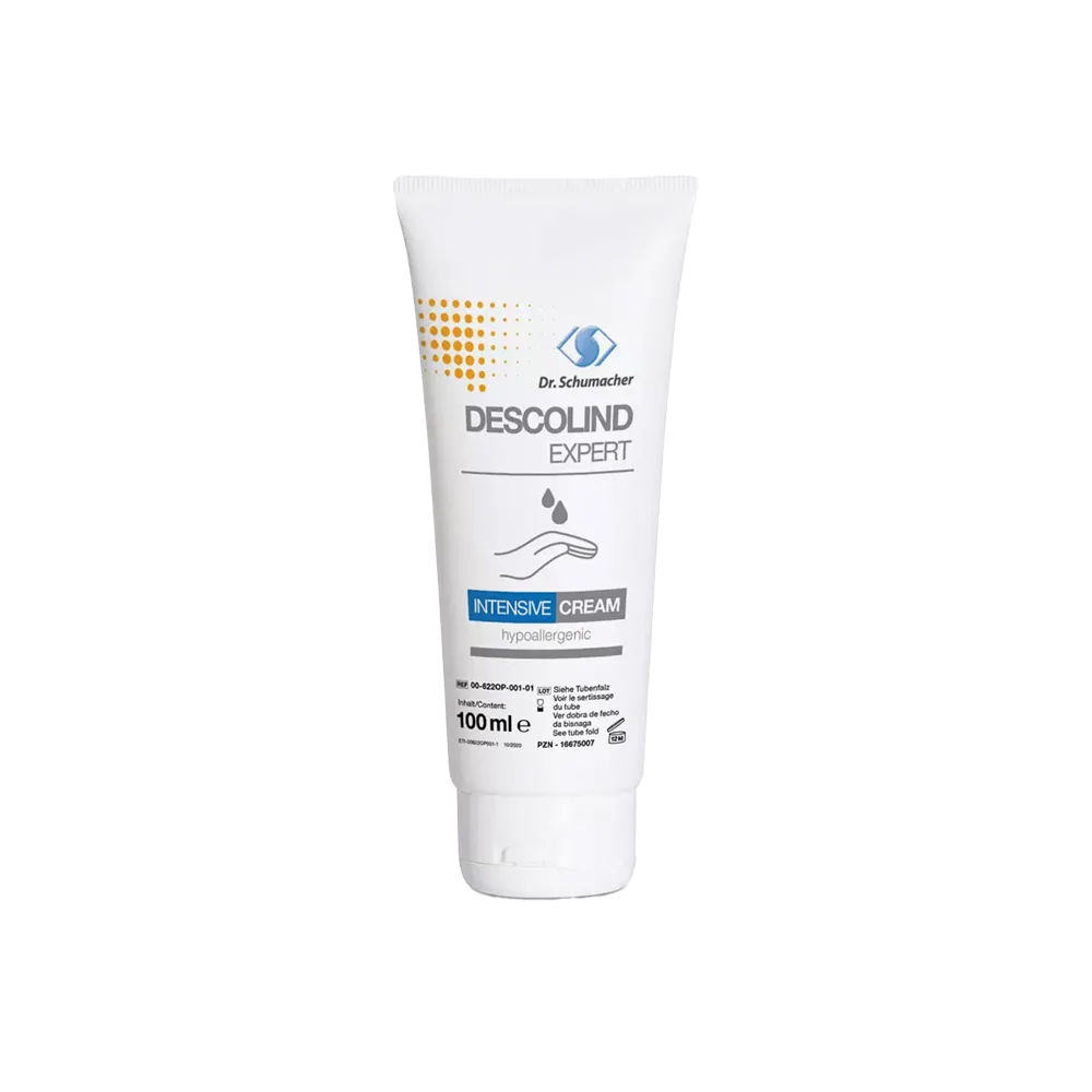 Skin protection cream, 100 ml, Descolind Expert: buy skin cream protecting against water soluble substances and when wearing gloves for everyday work.