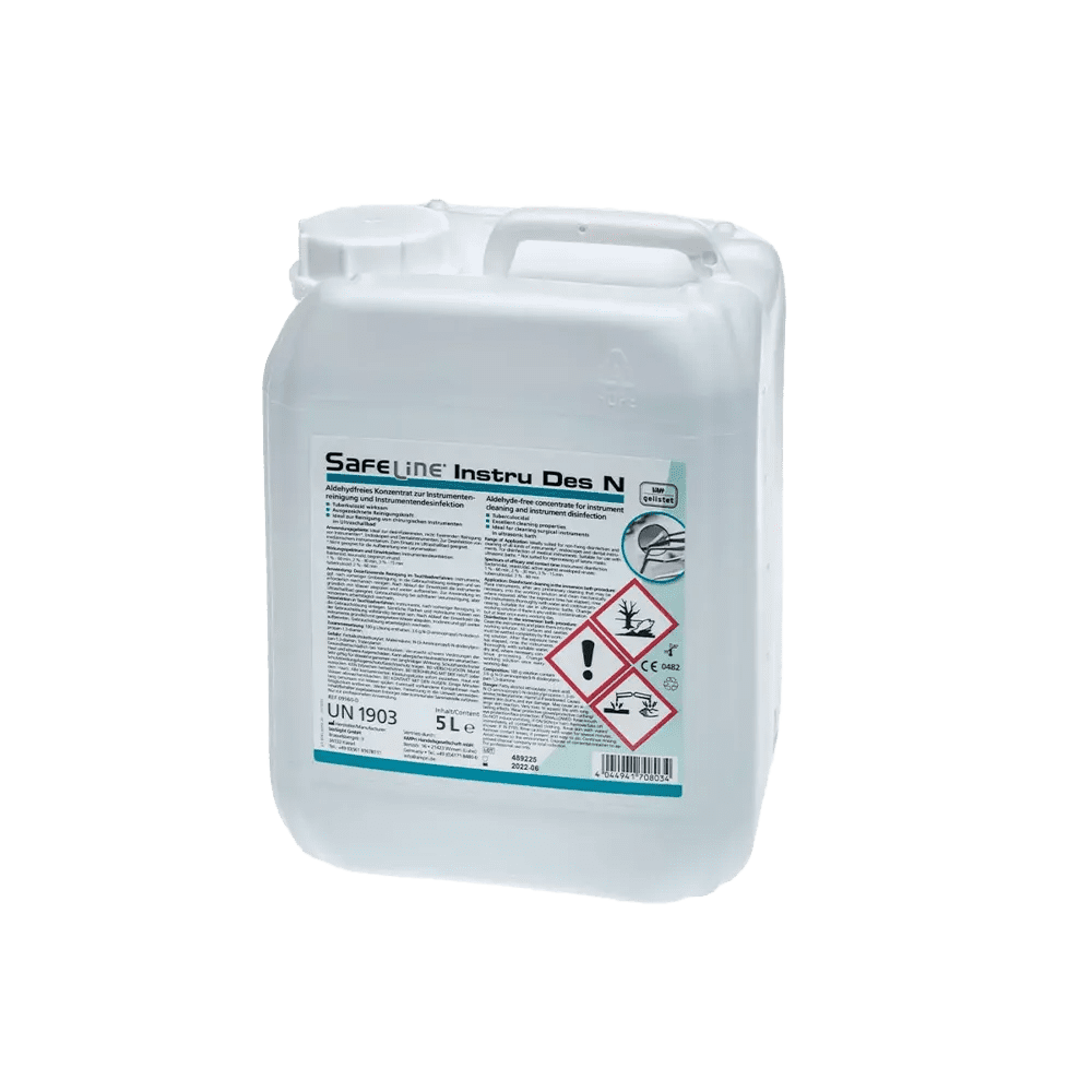 Instrumentendesinfektionsmittel, 5 l, lemon, Safeline Instru Des N Instrumentendesinfektionsmittel, 5 l, lemon, Safeline Instru Des N