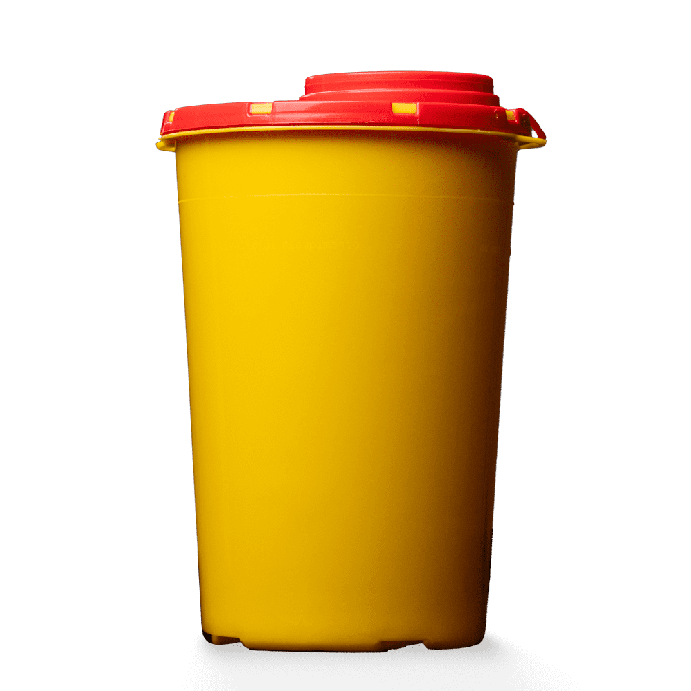 CP Kanülen-Entsorgungsbox, 2 l, mit Tragehenkel, geruchsicher, auslaufsicher CP Kanülen-Entsorgungsbox, 2 l, mit Tragehenkel, geruchsicher, auslaufsicher