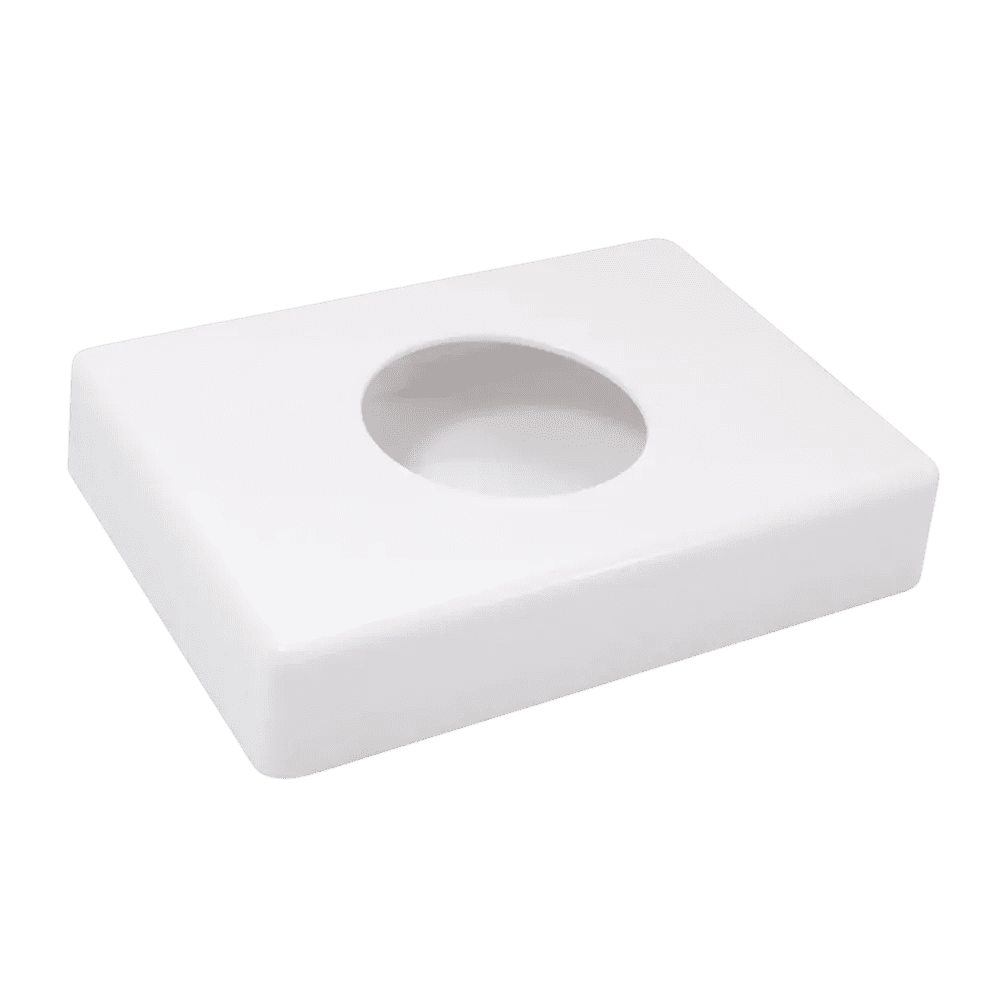 PP Soporte para bolsas higiénicas, 138 x 98 x 26 mm, blanco, polipropileno: comprar práctico soporte para bolsas higiénicas de plástico con material de fijación como material para pacientes y accesorios para salas.