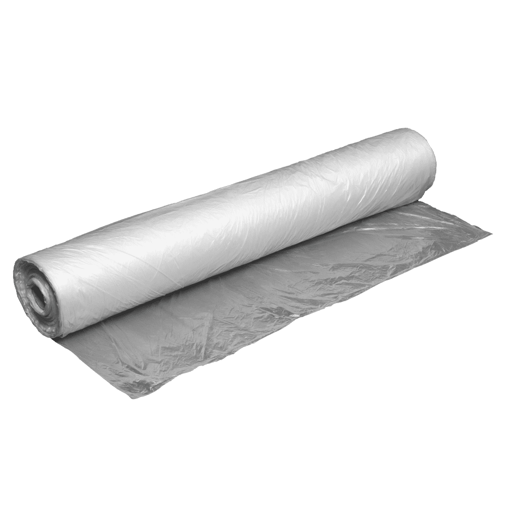 HDPE Betten-Abdeckhauben, transparent, milchig, 320 x 95 cm