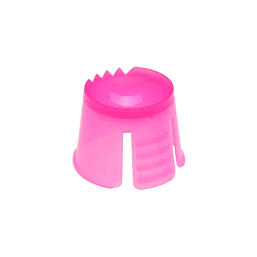 PP Contenedor de dappen desechable, color rosa, polipropileno: comprar contenedor de dappen desechable para porcionar y mezclar de forma limpia los materiales dentales para los tratamientos odontológicos.