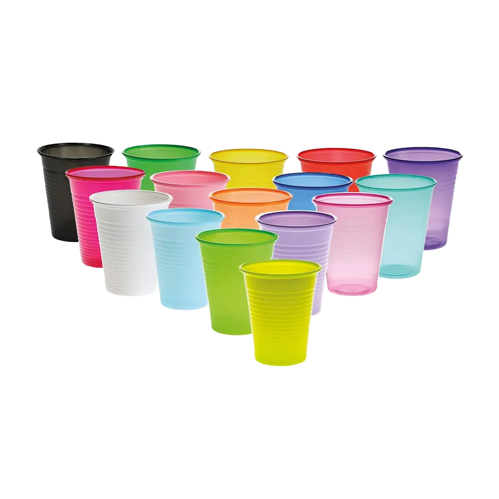 Vaso de enjuague bucal,180 ml, color azul, amarillo, verde, púrpura, lima, naranja, rosa, rosa, rojo, negro, violeta, rojo vino, blanco, cedro, tutti frutti, polietileno: comprar vaso de enjuague bucal estable y antideslizante con borde redondeado para tr