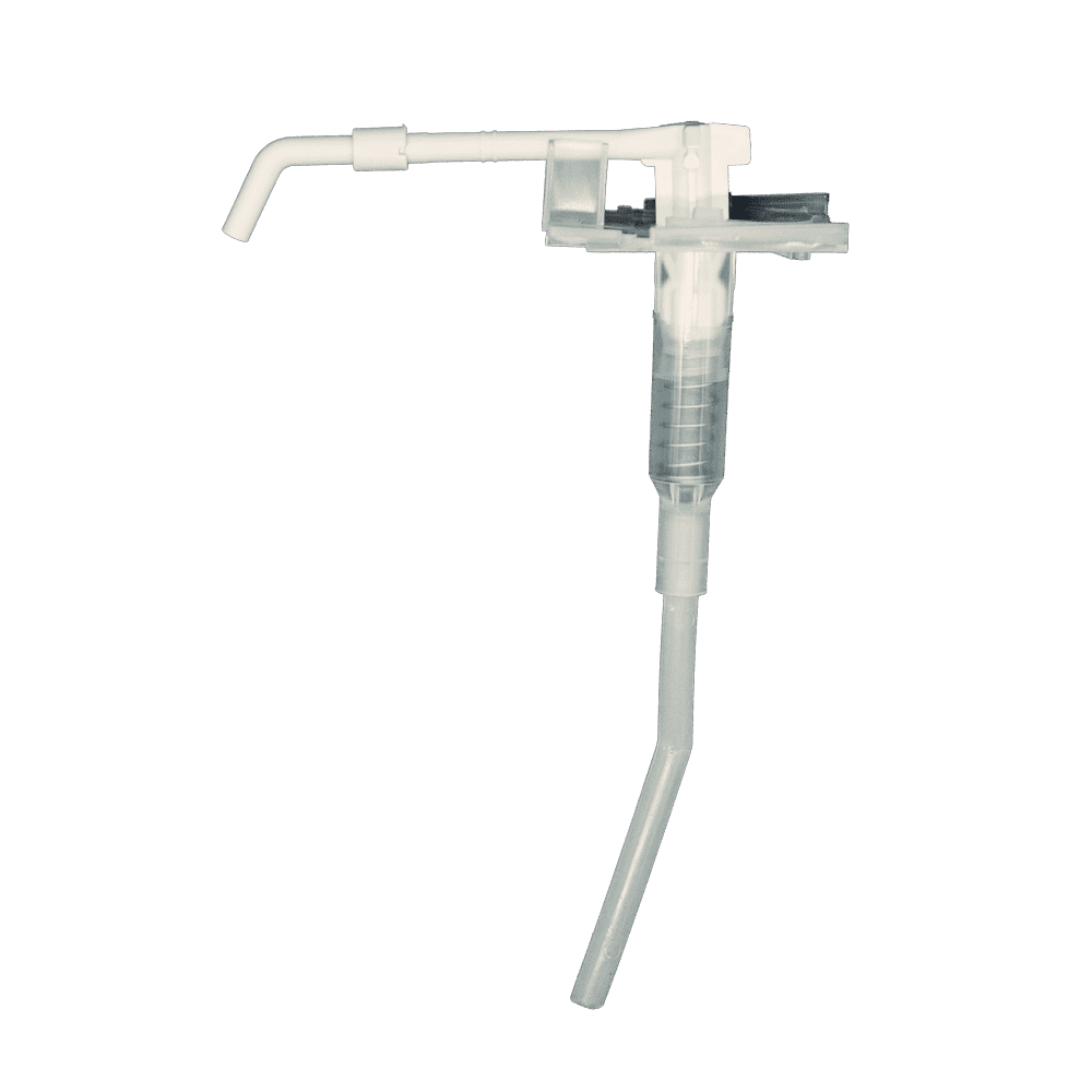 Pump for wall dispenser for 500 ml liquid soaps and disinfectants: buy pump for wall dispenser as accessory for dispenser for liquids.