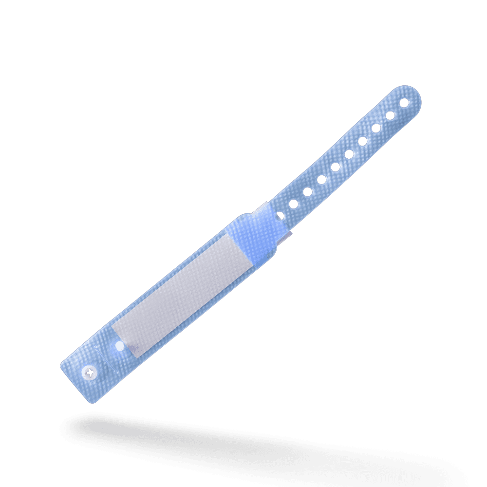 Muñequera infantil de material de pvc para pacientes, color azul, 162 x 18 mm: comprar Muñequera con nombre inscribible de plástico sin látex para los pequeños pacientes como suministros de sala. Muñequera infantil de material de pvc para pacientes, color azul, 162 x 18 mm: comprar Muñequera con nombre inscribible de plástico sin látex para los pequeños pacientes como suministros de sala.