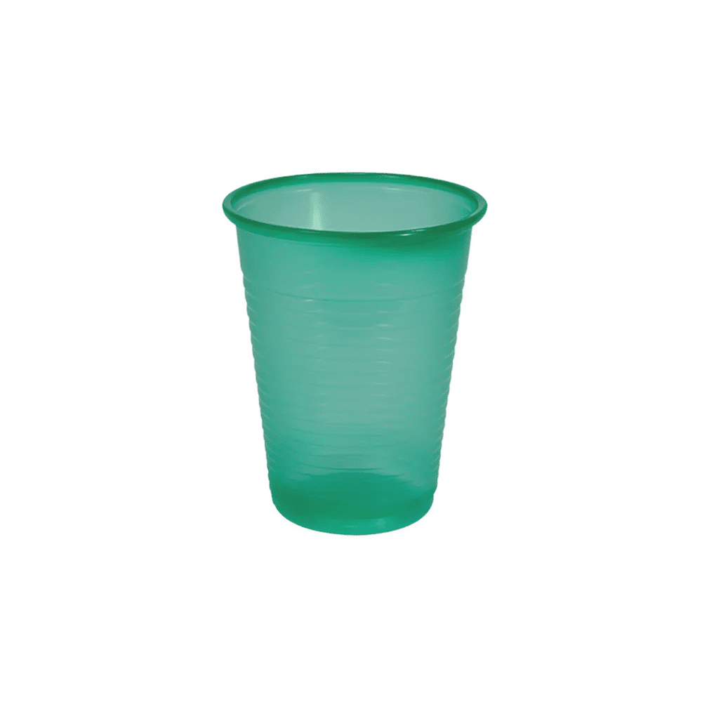 PP Mouth rinsing cup, 180 ml, colour green, polypropylene: buy sturdy, non-slip PP Mouth rinsing cup with rounded rim for dental treatments.