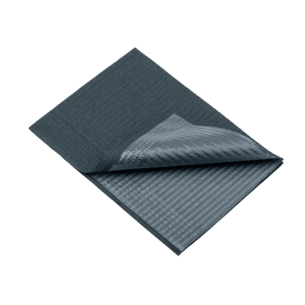 Dental Einweg Patientenservietten, 33 x 45 cm, Farbe schwarz: 1- oder 2-lagige Dentalservietten für den Einsatz bei Zahnbehandlungen als Praxisbedarf kaufen. Dental Einweg Patientenservietten, 33 x 45 cm, Farbe schwarz: 1- oder 2-lagige Dentalservietten für den Einsatz bei Zahnbehandlungen als Praxisbedarf kaufen.