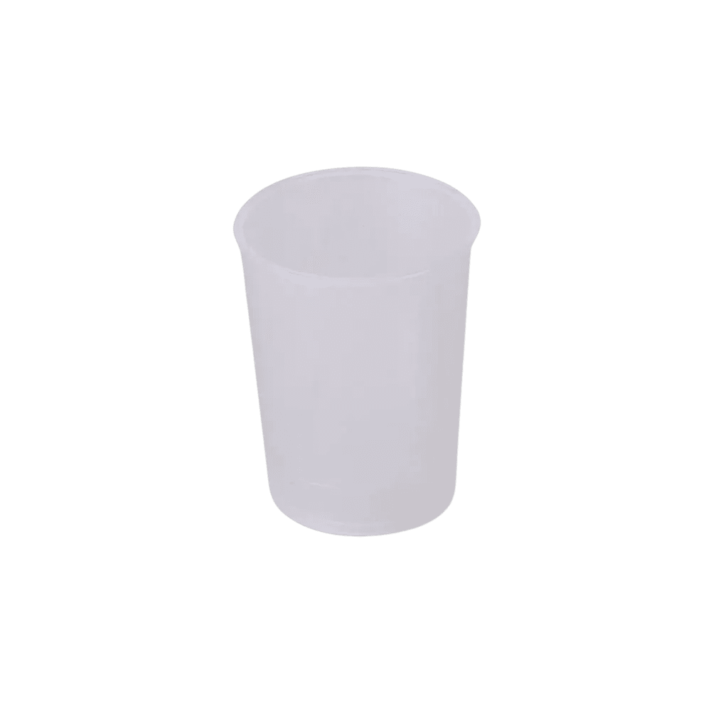 Parte inferior de la taza del pico, transparente, 250 ml: comprar la base del platillo de polipropileno como material para el paciente.