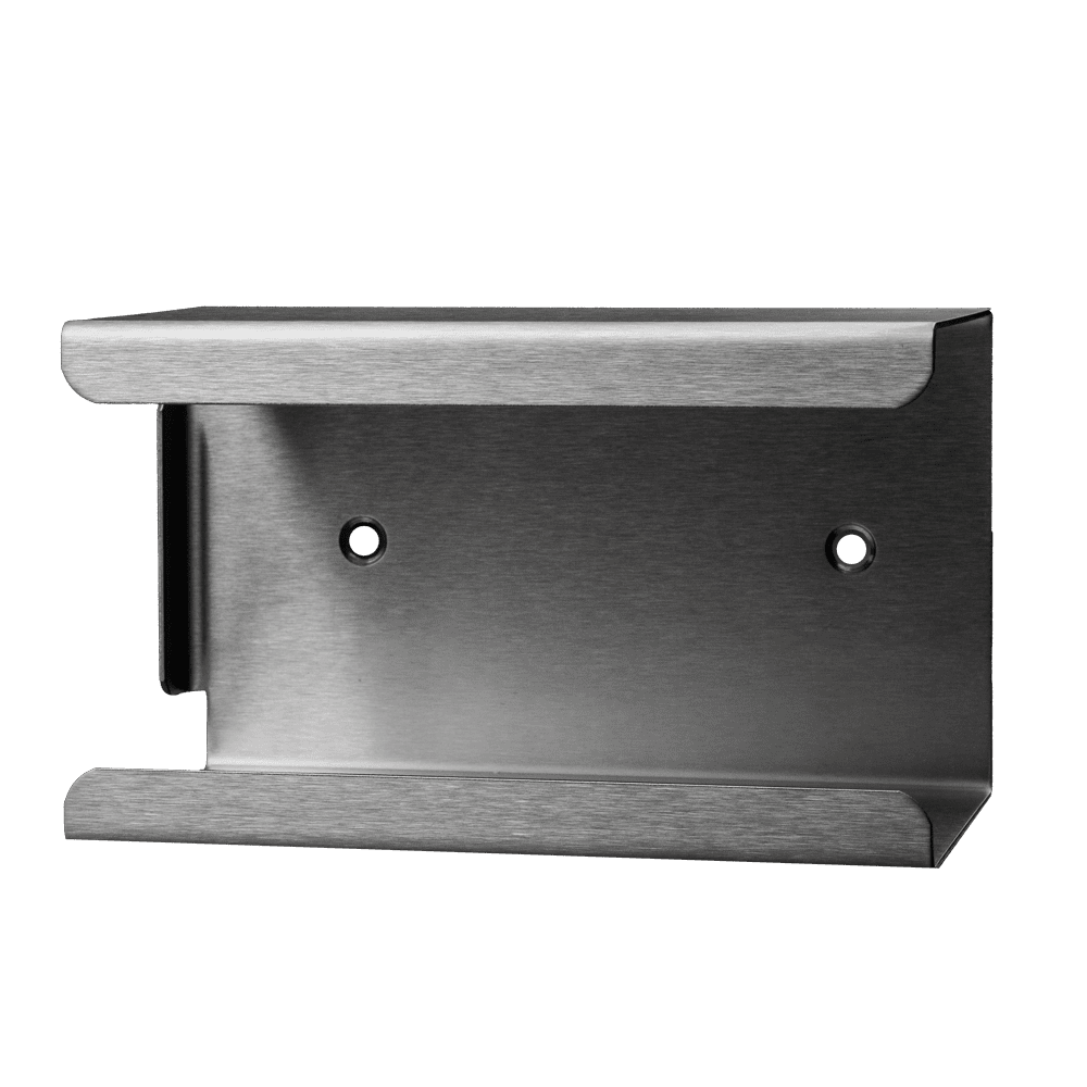 Halterung für Mundschutzboxen 3-lagig, 182 x 103 x 96 mm, Edelstahl: Halter für hygienische und einfache Einzelentnahme von dreilagigen OP Masken kaufen. Halterung für Mundschutzboxen 3-lagig, 182 x 103 x 96 mm, Edelstahl: Halter für hygienische und einfache Einzelentnahme von dreilagigen OP Masken kaufen.