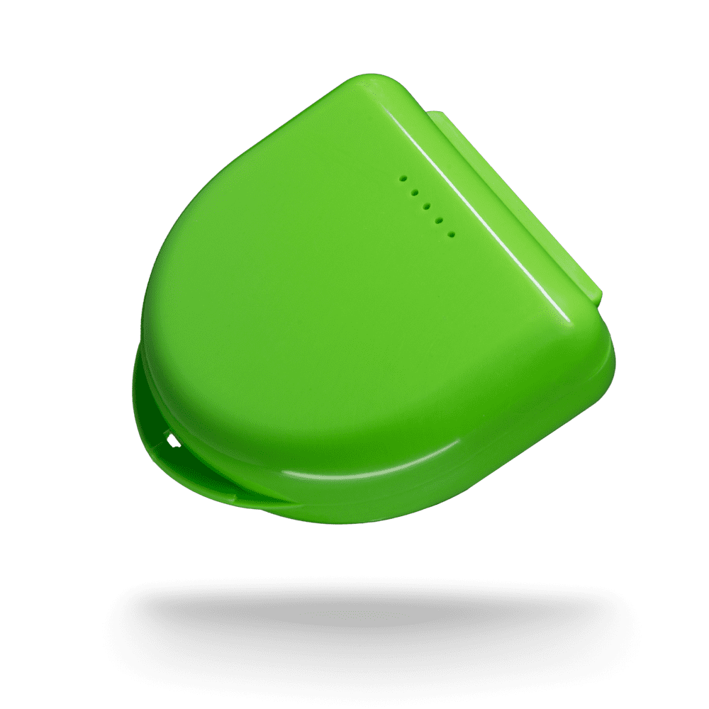 PP Dental Schienendose für Erwachsene, 65 x 58 x 20 cm, Farbe, Lime, Polypropylen: stabile und robuste Schienendose zur Aufbewahrung von Zahnschienen und Aufbissschienen als Dentalbedarf kaufen.