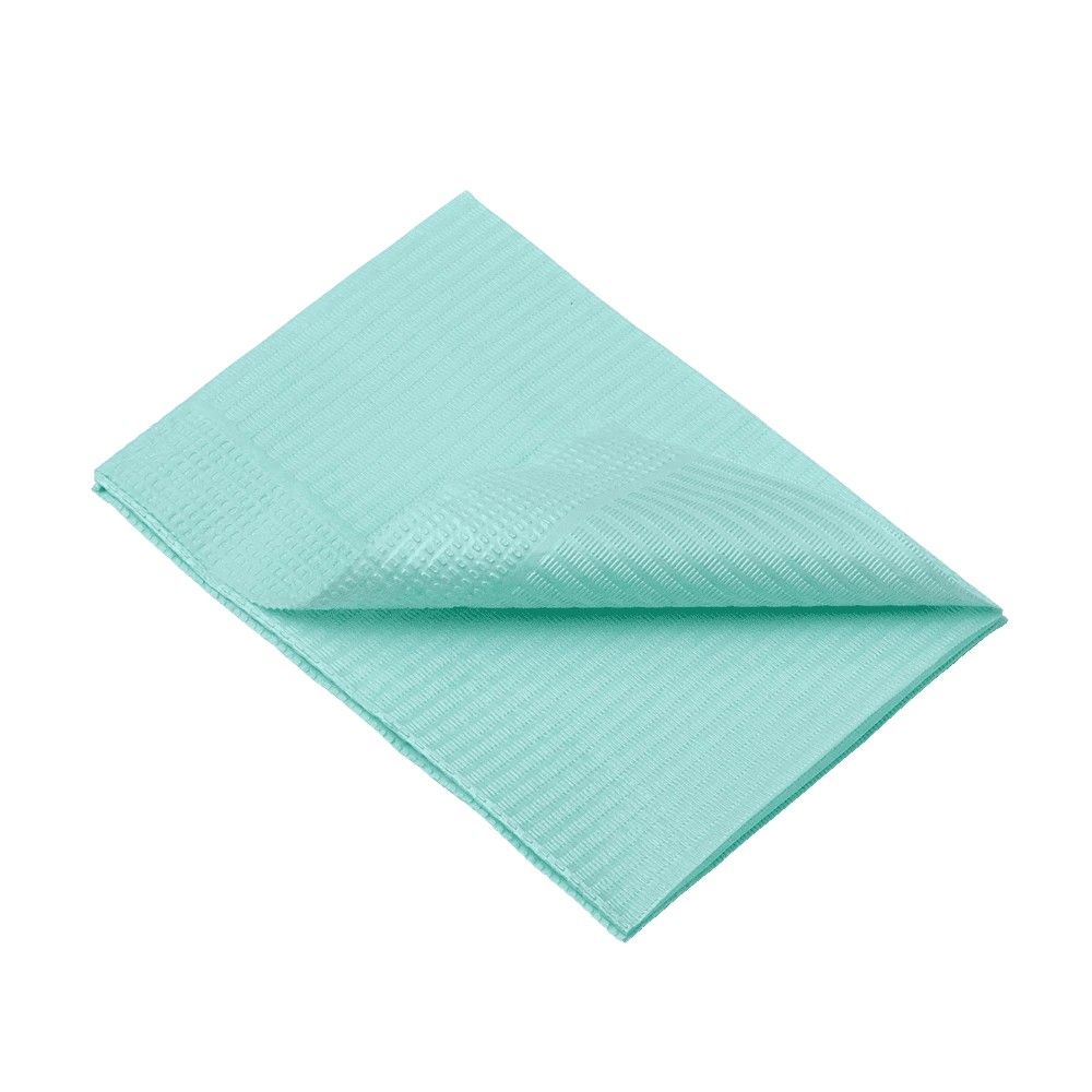 Dental Einweg Patientenservietten, 33 x 45 cm, Farbe grün: 1- oder 2-lagige Dentalservietten für den Einsatz bei Zahnbehandlungen als Praxisbedarf kaufen. Dental Einweg Patientenservietten, 33 x 45 cm, Farbe grün: 1- oder 2-lagige Dentalservietten für den Einsatz bei Zahnbehandlungen als Praxisbedarf kaufen.