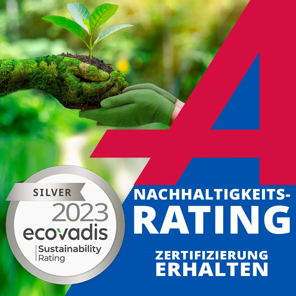 AMPri erhält die EcoVadis Zertifizierung