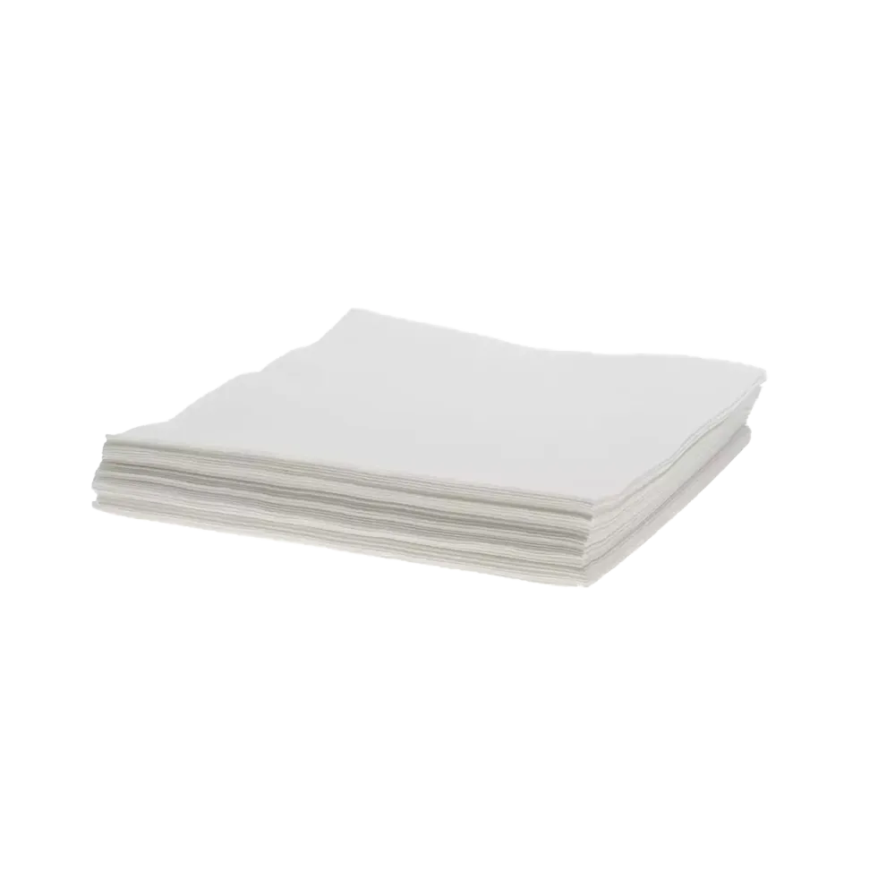 Dental disposable cellulose napkin, 40 x 40 cm, white, Med-Comfort: buy 2 ply disposable cellulose napkin for use during dental treatments and dental care as dental practice supplies.
