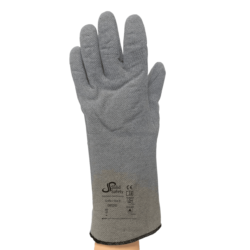 Hitzeschutzhandschuh, Größe 9, grau, SolidSafety Heat protectors