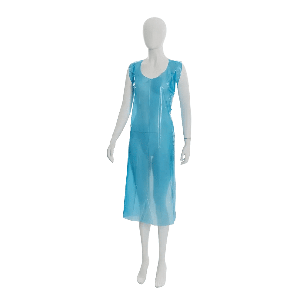 Disposable aprons, blue, 80 x 125 cm: buy disposable apron for bandaging.