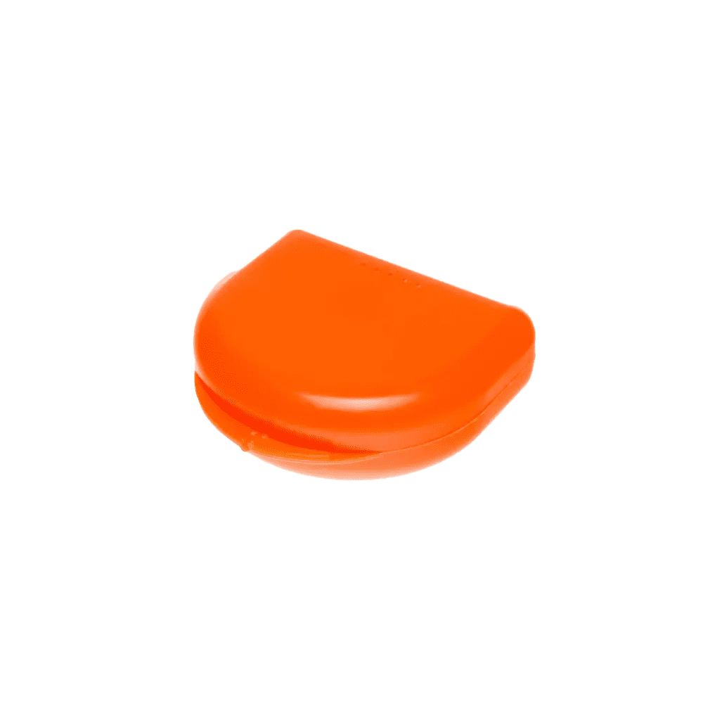 PP Dental Schienendose für Erwachsene, 65 x 58 x 20 cm, Farbe orange, Polypropylen: stabile und robuste Schienendose zur Aufbewahrung von Zahnschienen und Aufbissschienen als Dentalbedarf kaufen.