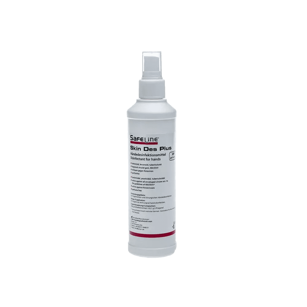 Händedesinfektionsspray, 250 ml, Safeline Skin Des Plus