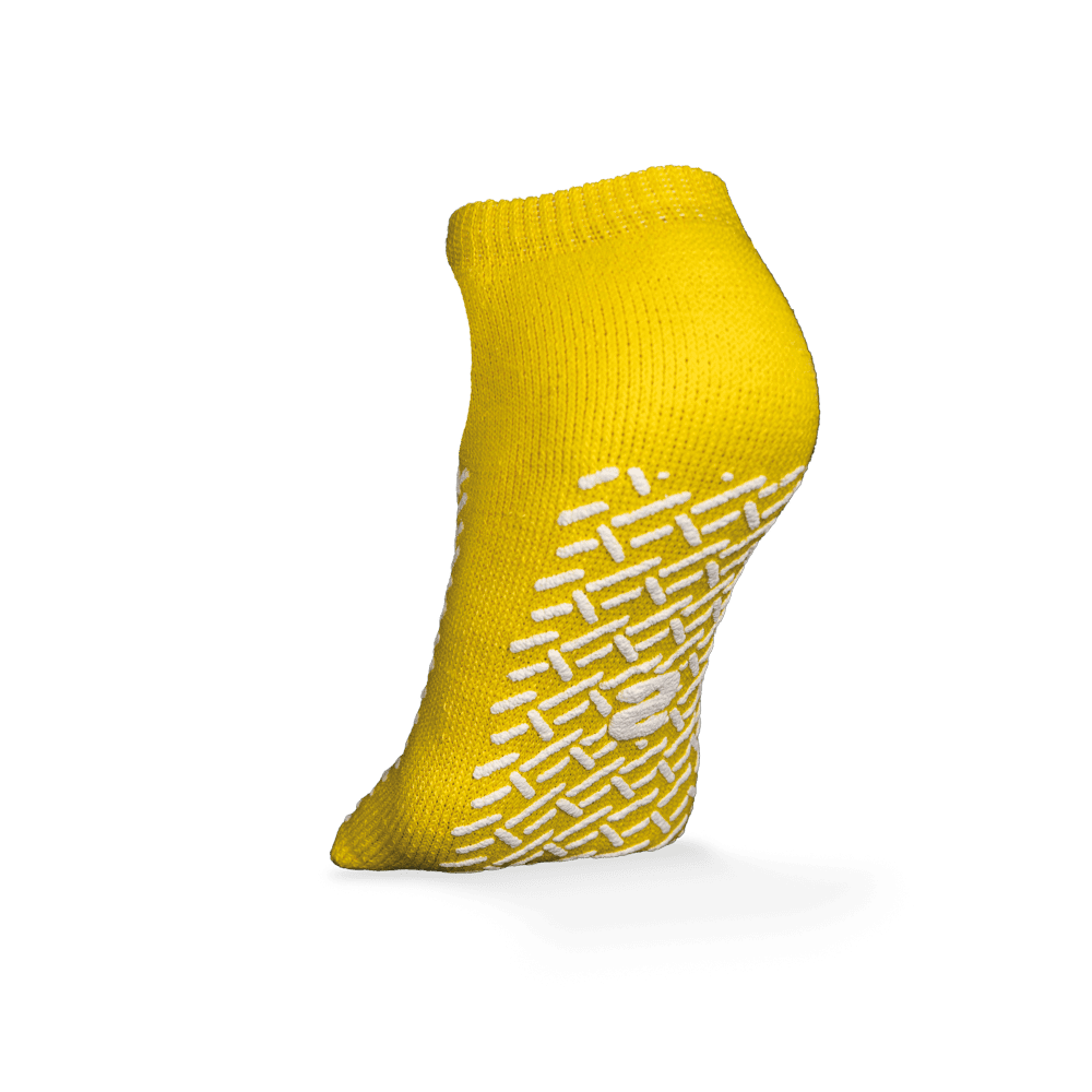 ECO-PLUS Anti-slip socks, size S, yellow: buy comfortable ECO-PLUS Anti-slip disposable socks for wards and patients.