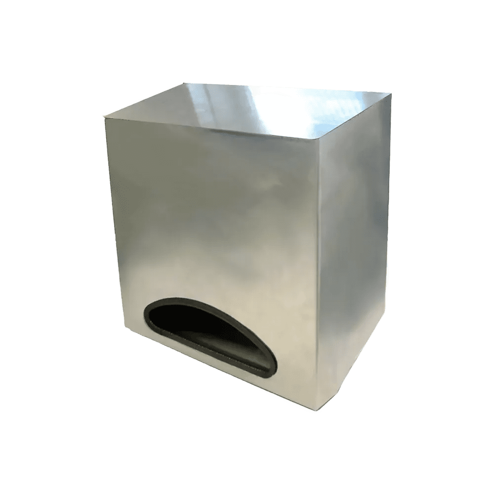 Universal dispenser, 300 x 300 x 140 mm, stainless steel