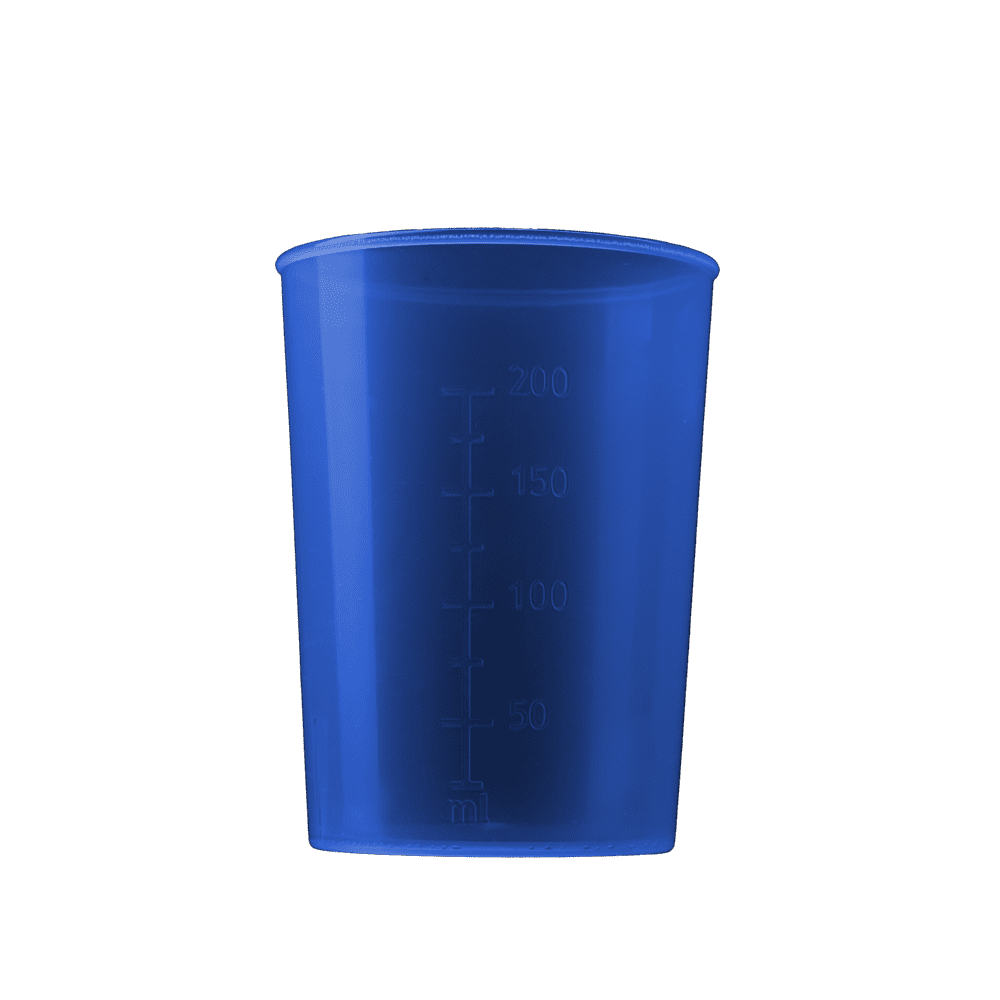 PP Beak cup base, blue, 250 ml: buy polypropylene base for sippy cup as patient supplies.