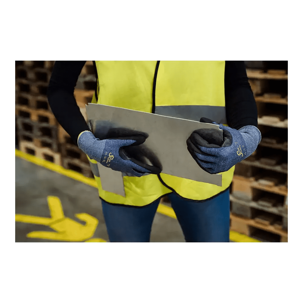 Schnittschutzhandschuhe, Größe 8, grau, SolidSafety Cut: schnittfeste Arbeitshandschuhe als PSA kaufen. Schnittschutzhandschuhe, Größe 8, grau, SolidSafety Cut: schnittfeste Arbeitshandschuhe als PSA kaufen.