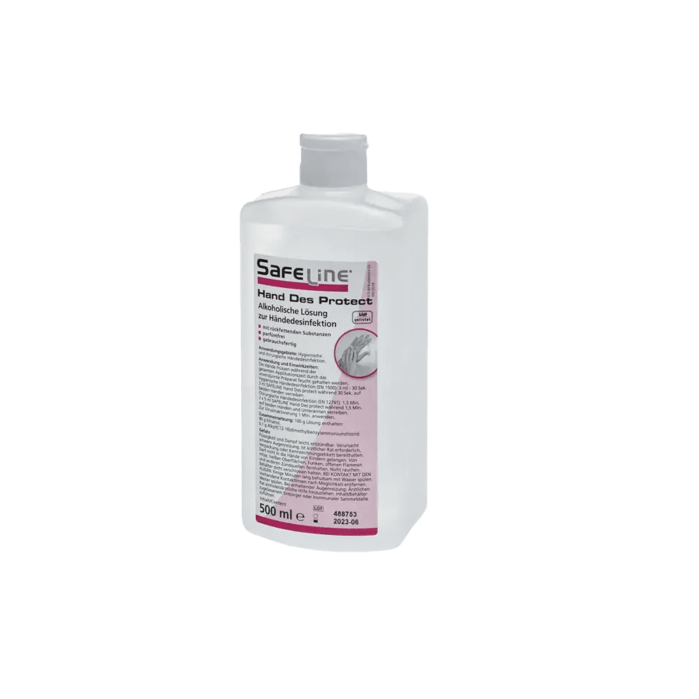 Händedesinfektion, 500 ml, Safeline Hand Des Protect Händedesinfektion, 500 ml, Safeline Hand Des Protect