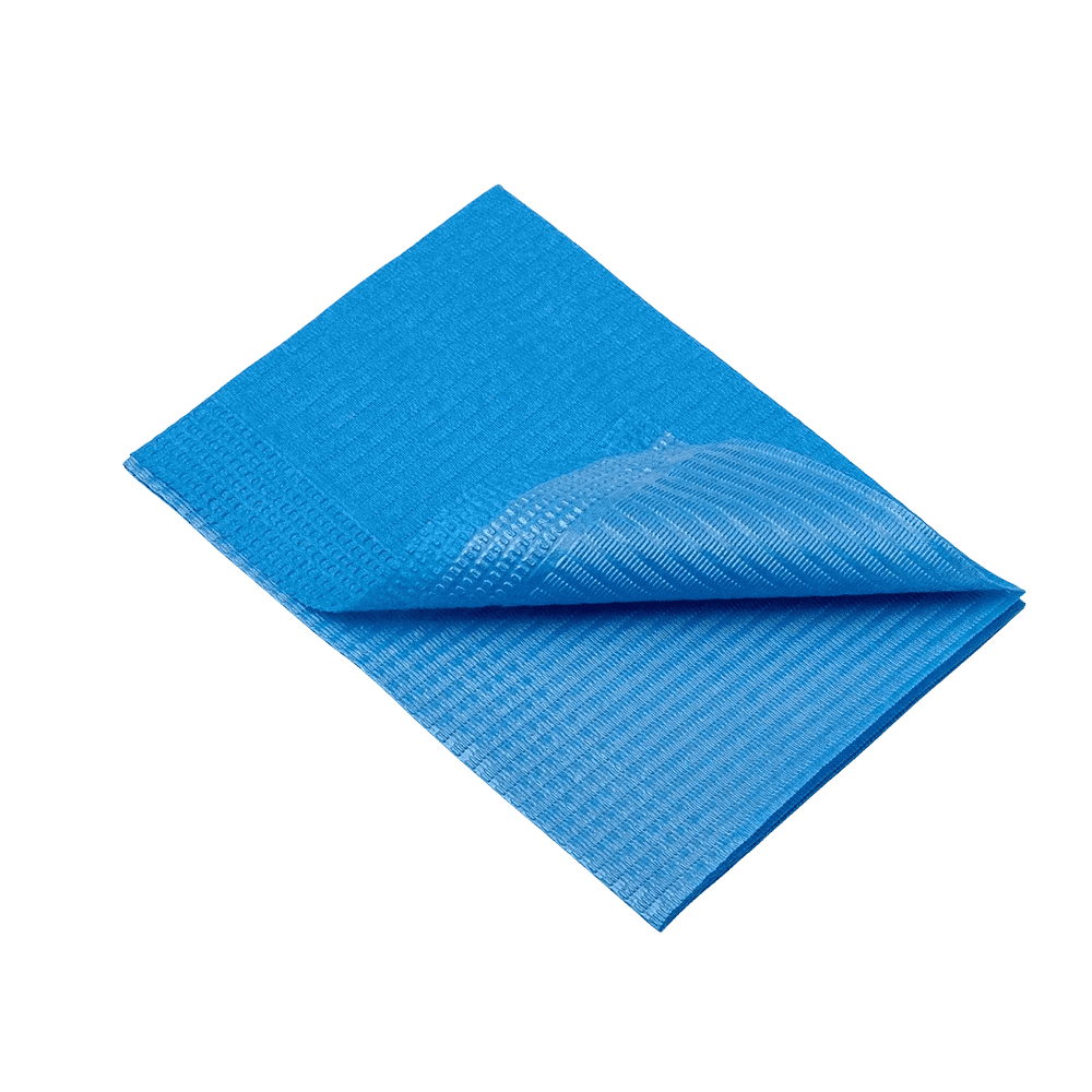 Dental Einweg Patientenservietten, 33 x 45 cm, Farbe blau: 1- oder 2-lagige Dentalservietten für den Einsatz bei Zahnbehandlungen als Praxisbedarf kaufen. Dental Einweg Patientenservietten, 33 x 45 cm, Farbe blau: 1- oder 2-lagige Dentalservietten für den Einsatz bei Zahnbehandlungen als Praxisbedarf kaufen.