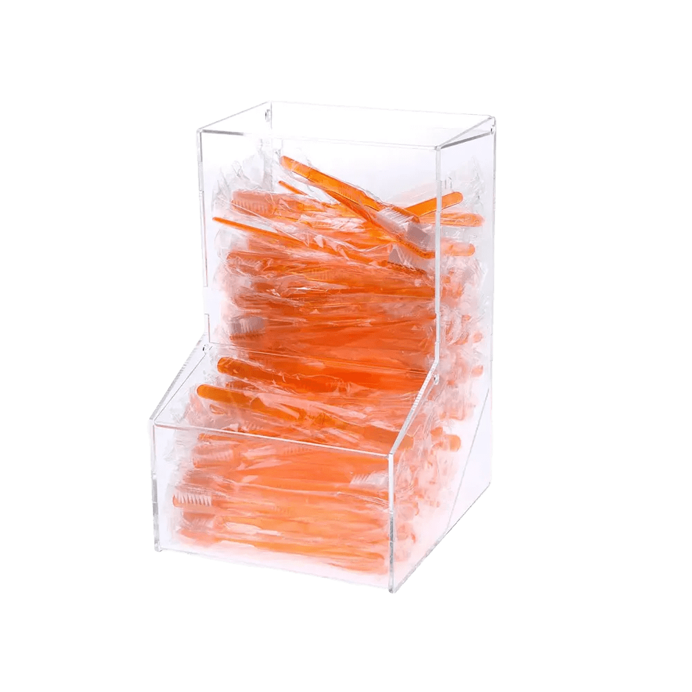 Universal dispenser, 172 x 270 x 190 mm, transparent, acrylic