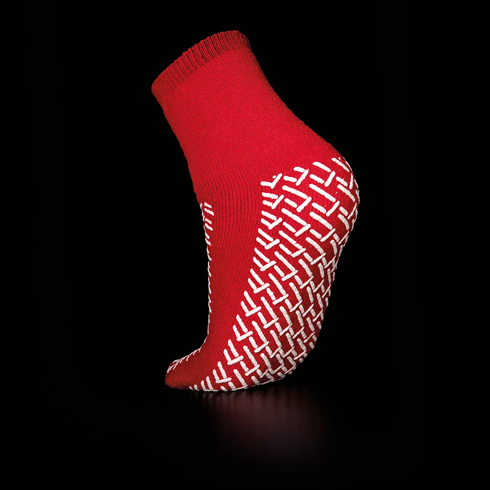 Antirutsch-Socken, Größe Universal, rot, Med-Comfort