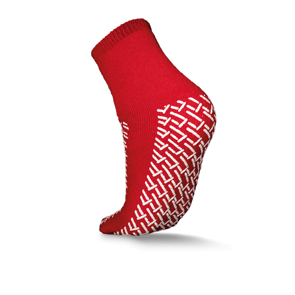 ECO-PLUS Anti-slip socks, size Universal, red ECO-PLUS Anti-slip socks, size Universal, red