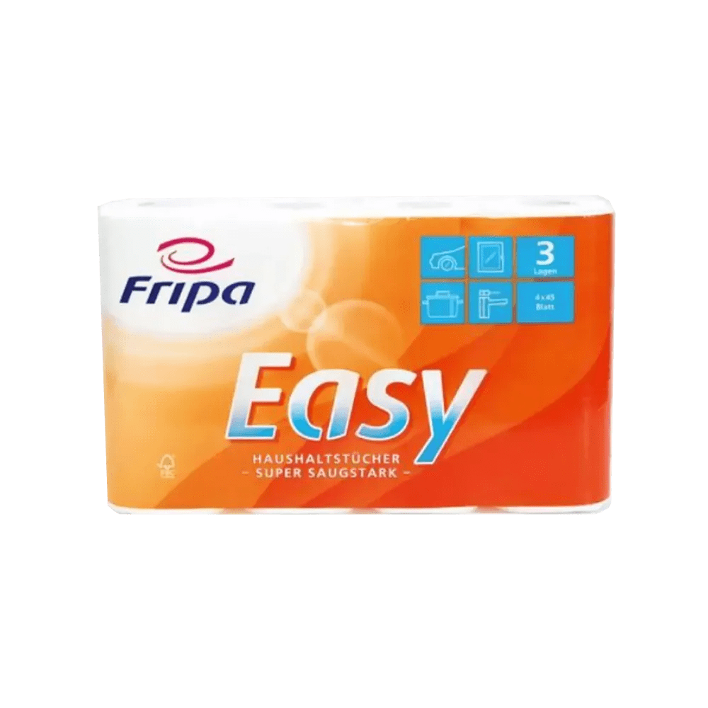 Kitchen rolls, 3-ply, bright white, Easy Kitchen rolls, 3-ply, bright white, Easy