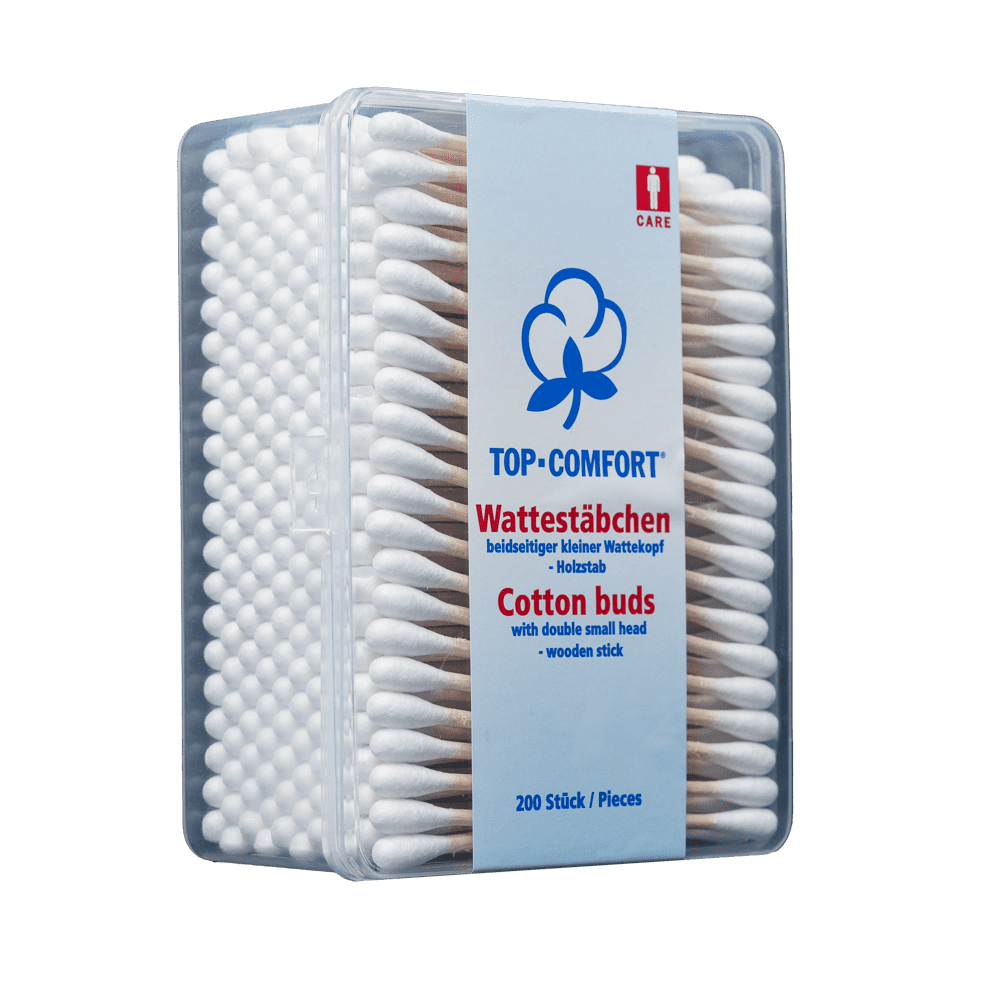 Einmal Holzstab Wattestäbchen Box Großhandel