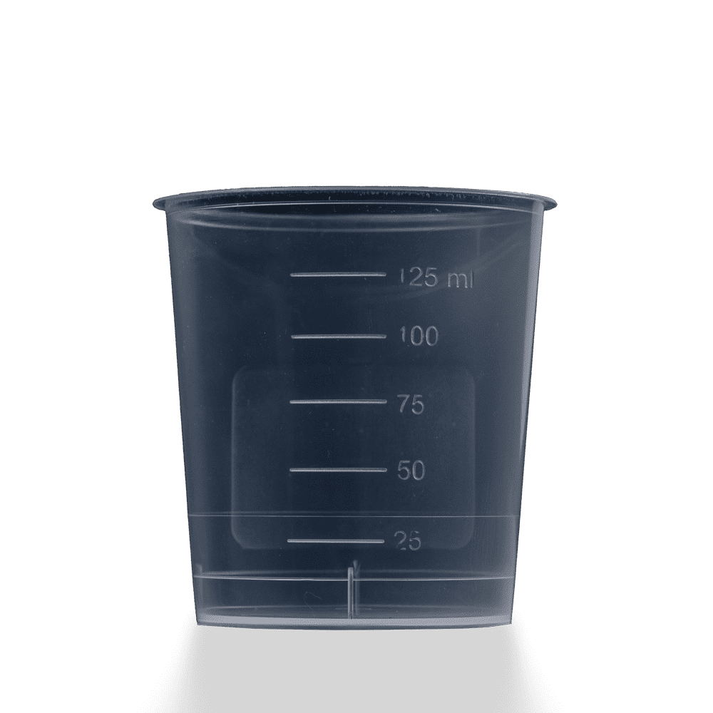 PP Urine collection container without lid, 125 ml, colour transparent PP Urine collection container without lid, 125 ml, colour transparent