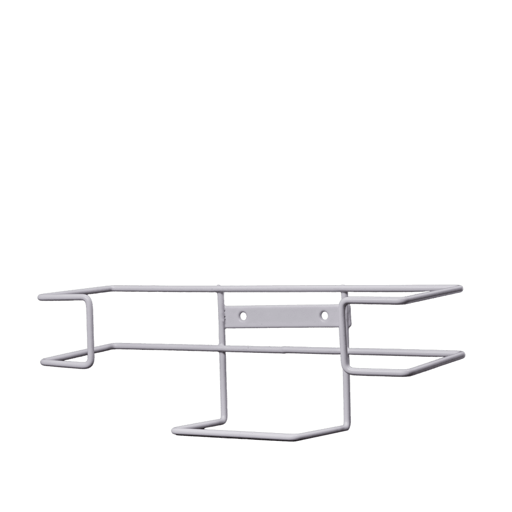 Glove box holder, white, wire Glove box holder, white, wire