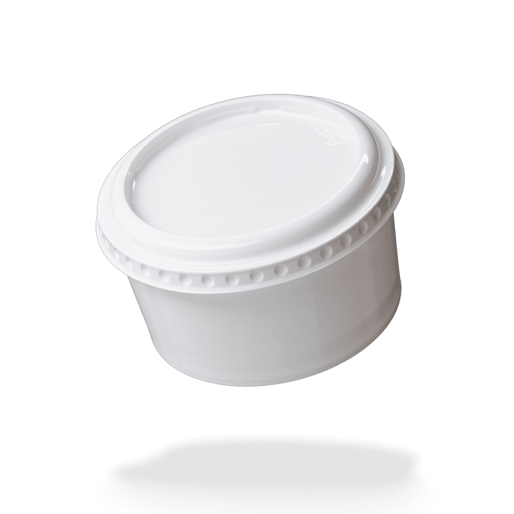 Einmal Zahnprothesenbecher mit Deckel, weiß, Füllmenge 250 ml: Einweg Zahnprothesenbecher mit Deckel als Praxisbedarf kaufen. Einmal Zahnprothesenbecher mit Deckel, weiß, Füllmenge 250 ml: Einweg Zahnprothesenbecher mit Deckel als Praxisbedarf kaufen.