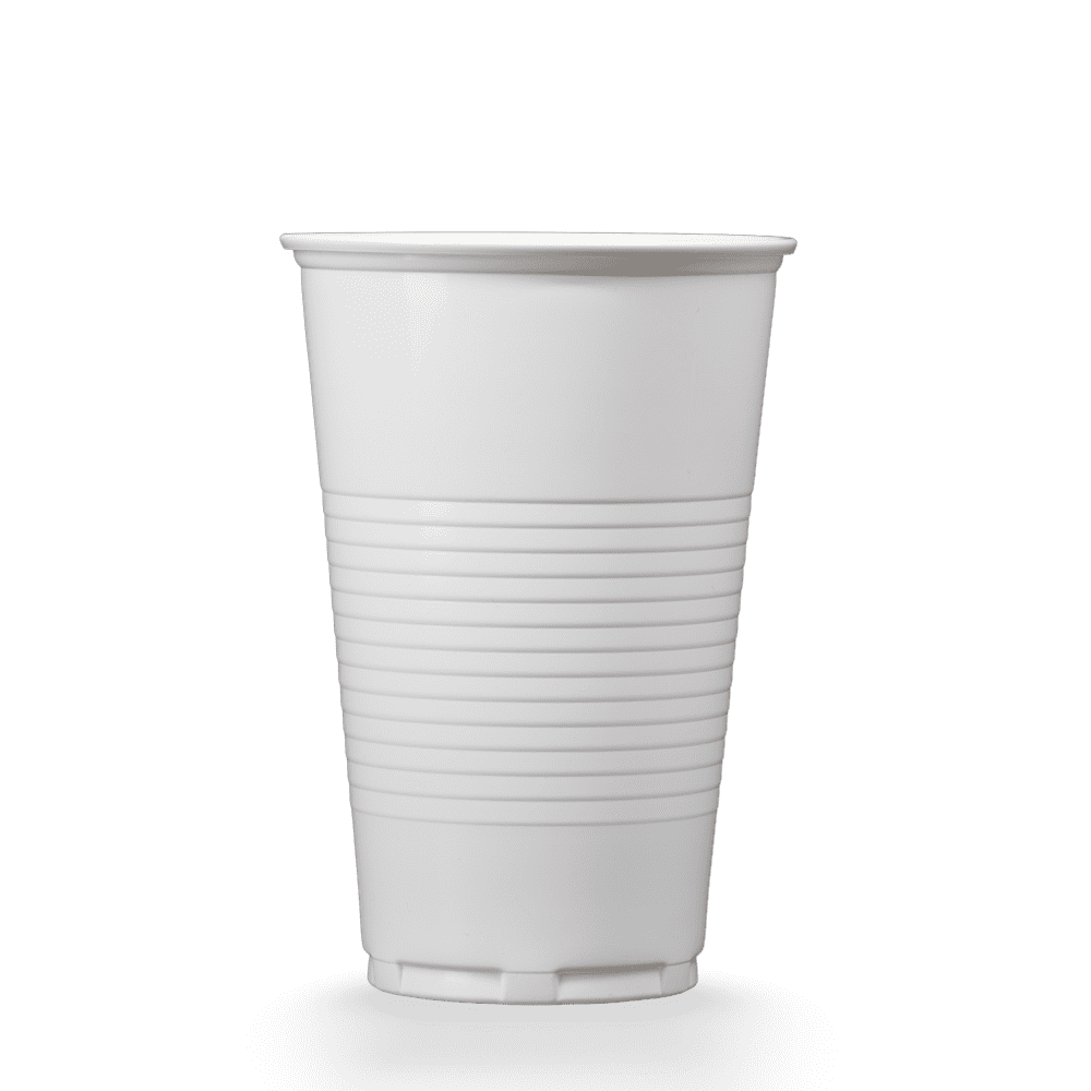 PP Mundspülbecher, 500 ml, Farbe weiß, Polypropylen PP Mundspülbecher, 500 ml, Farbe weiß, Polypropylen