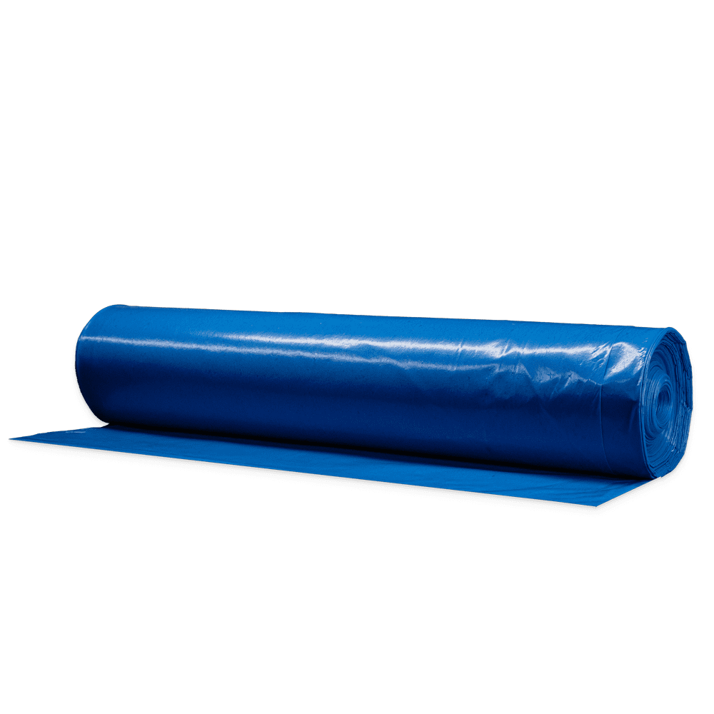 Bin liners, 120 litres, blue, CLEAN COMFORT: buy PE bin liners as refuse sacks and rubbish bags.